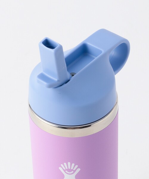 HYDRO FLASK(ハイドロフラスク)の「Hydro Flask/ハイドロフラスク 18oz KIDS WIDE MOUTH(水筒・メンズ・ラベンダー/ブルーグリーン/ナチュラル/ピンク系その他・ONE SIZE)」の5枚目の写真