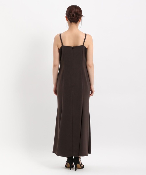 Andemiu（アンデミュウ）の「【2点セット】シシュウブラウス×キャミドレス490987（ドレス・レディース・ブラック/ブラウン/スモーキーグリーン系8・MEDIUM/SMALL）」の14枚目の写真