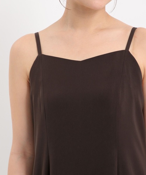 Andemiu（アンデミュウ）の「【2点セット】シシュウブラウス×キャミドレス490987（ドレス・レディース・ブラック/ブラウン/スモーキーグリーン系8・MEDIUM/SMALL）」の15枚目の写真