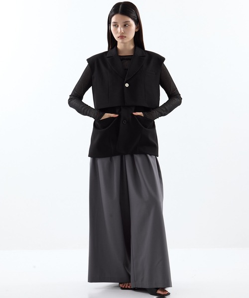 最終価格【Dessin de mode/デッサンデモード】《STUDIOUS別注 Dessin de mode/デッサンデモード】《STUDIOUS別注》コルセットパンツ