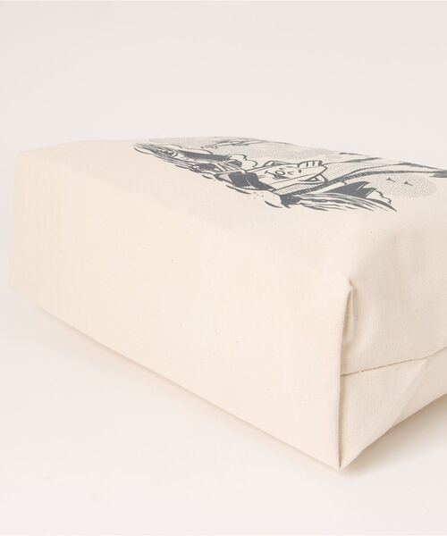 バッグ BIRDWELL CANVAS BIRDIE TOTE BAG Daydreamin' Birdie Canvas Tote Bag - Bone – Birdwell