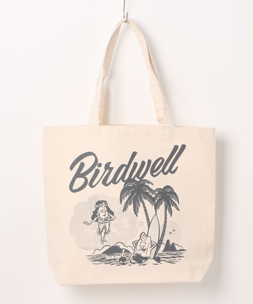 トートバッグ BIRDWELL SURFIN' BIRDIE TOTE BAG BIRDWELL SURFIN' BIRDIE TOTE BAG – slowlife california style