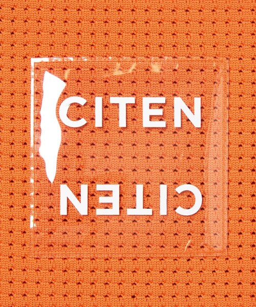 CITEN（シテン）の「＜CITEN＞CITENサマーニットクリアロゴショッパー（トートバッグ・レディース・ロイヤルブルー/オレンジ/ブラック/オフホワイト・FREE）」の14枚目の写真