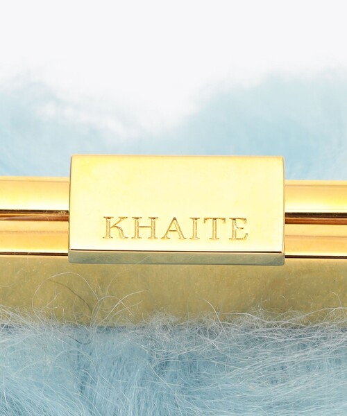 Khaite(ケイト)の「KHAITE AIMEE ENVELOPE ファークラッチバッグ(クラッチバッグ・レディース・ライトブルー・FREE)」の7枚目の写真