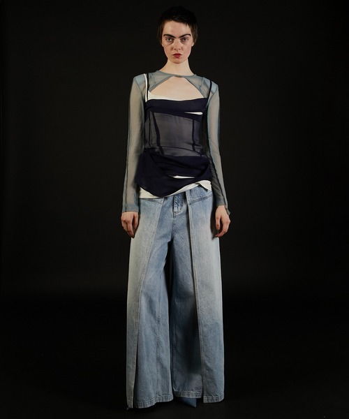 トップス Sheer Short Bolero PRANK PROJECT Sheer Short Bolero