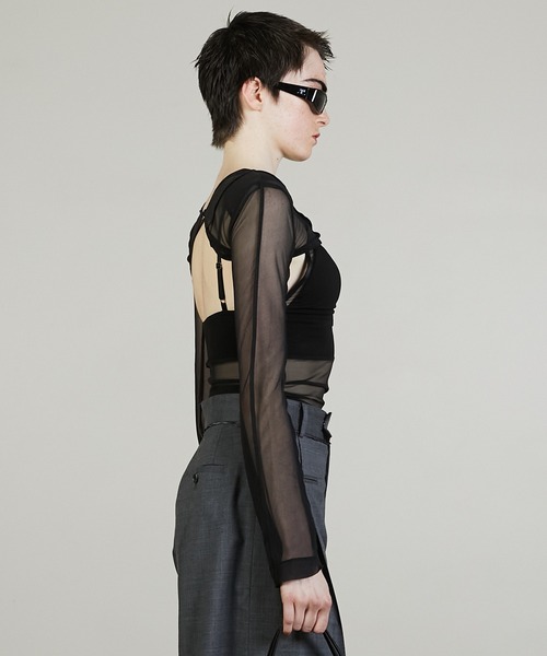 トップス Sheer Short Bolero PRANK PROJECT Sheer Short Bolero