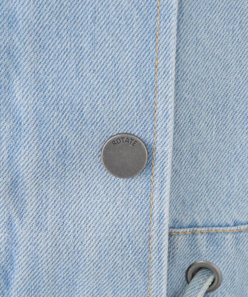 【ROTATE/ロテート】Laced Denim Jacket：デニムジャケット