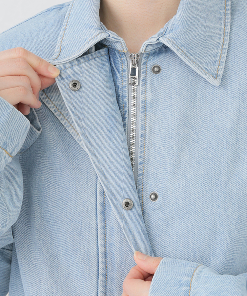 【ROTATE/ロテート】Laced Denim Jacket：デニムジャケット