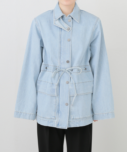 【ROTATE/ロテート】Laced Denim Jacket：デニムジャケット
