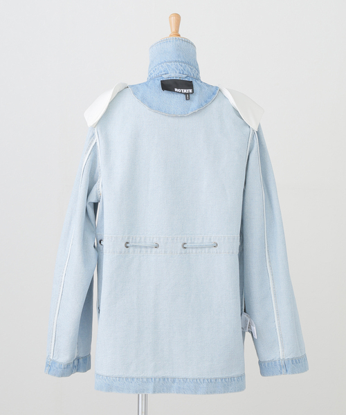 【ROTATE/ロテート】Laced Denim Jacket：デニムジャケット