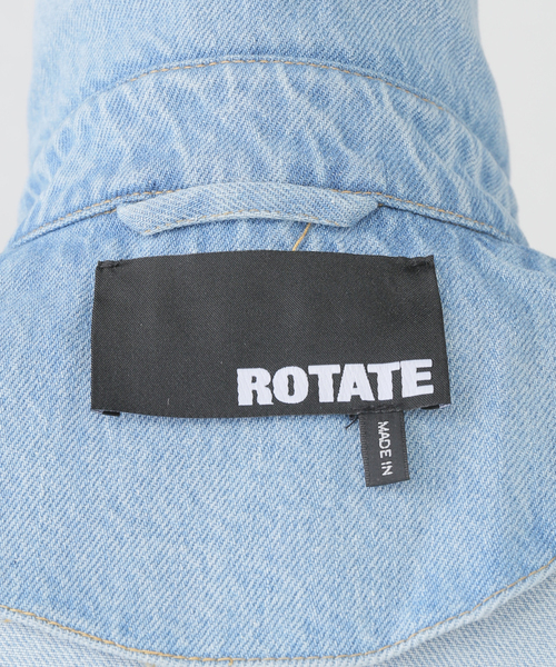 【ROTATE/ロテート】Laced Denim Jacket：デニムジャケット