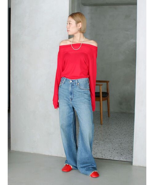 Ungrid（アングリッド）の「ギャザーフラットシューズ（バレエシューズ・レディース・ゴールド/レッド・L/M/S）」の19枚目の写真