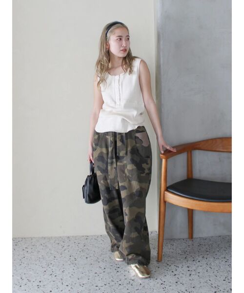 Ungrid（アングリッド）の「ギャザーフラットシューズ（バレエシューズ・レディース・ゴールド/レッド・L/M/S）」の22枚目の写真