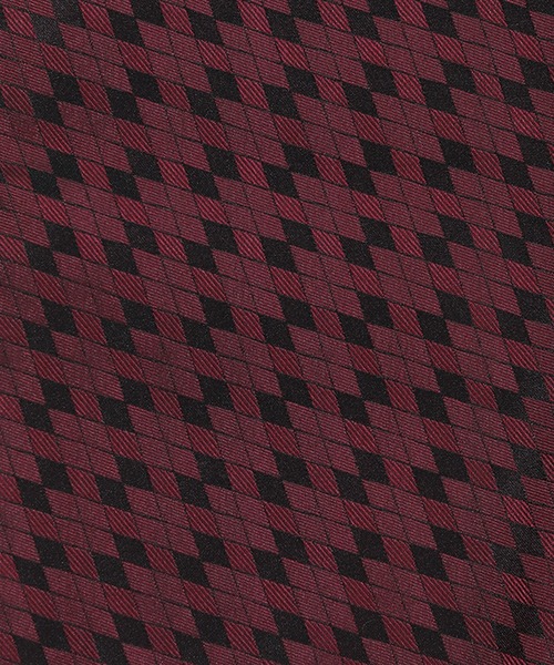 MEN'S BIGI(メンズビギ)の「アーガイル柄シルクチーフ(バンダナ/スカーフ・メンズ・シルバー/ボルドー/ネイビー・FREE)」の7枚目の写真