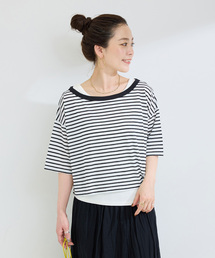 Tシャツ/カットソー（ボートネック）ファッション通販 - ZOZOTOWN