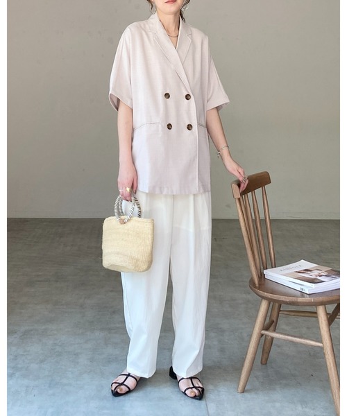 【美品】セオリー　テーラードジャケット　近年　モデル　リネン　コットン　38 Theory luxe（セオリーリュクス）公式通販サイト