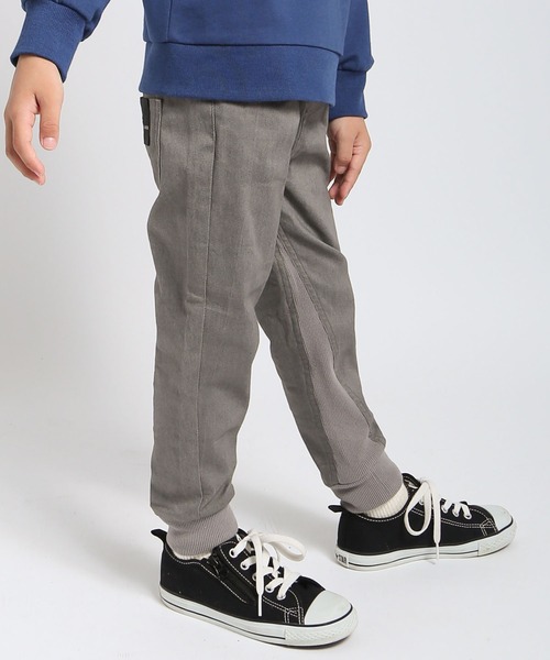 DILASH（ディラッシュ）の「ソフトパウダーストレッチツイルジョガーパンツ（その他パンツ・キッズ・グレー/ブルー/レンガ・100/140/130/120/110/90）」の4枚目の写真