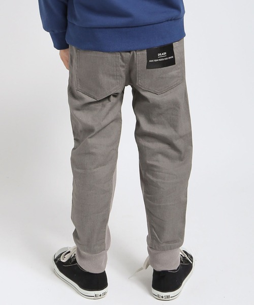 DILASH（ディラッシュ）の「ソフトパウダーストレッチツイルジョガーパンツ（その他パンツ・キッズ・グレー/ブルー/レンガ・100/140/130/120/110/90）」の5枚目の写真