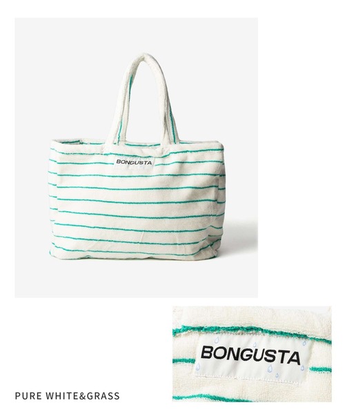 BONGUSTA(ボングスタ)の「BONGUSTA NARAM WEEKEND BAG ボングスタ パイル地トートバッグ(トートバッグ・レディース・ピンク系1/ブルー系1/オレンジ系/パープル系その他/ブラウン系1/ホワイト系1/ベージュ系1/グリーン系1・FREE)」の19枚目の写真