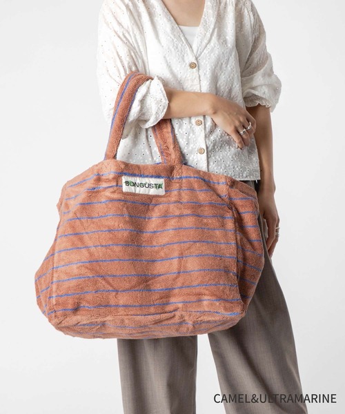 BONGUSTA トートバッグ 無地 NARAM WEEKEND BAG BONGUSTA BONGUSTA Tote Bag NARAM WEEKEND BAG Plain