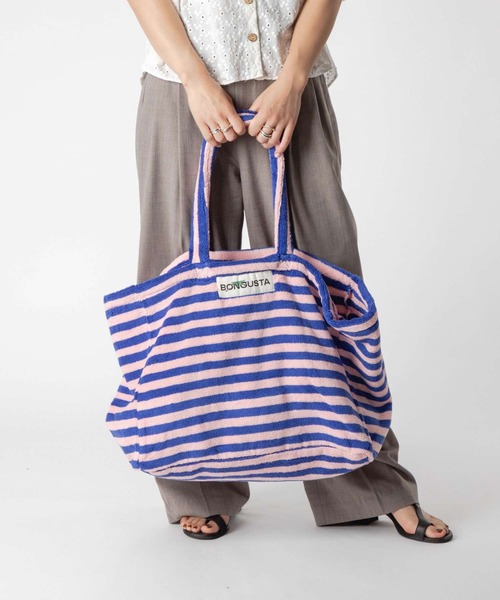 BONGUSTA NARAM WEEKEND BAG ボングスタ パイル地トートバッグ