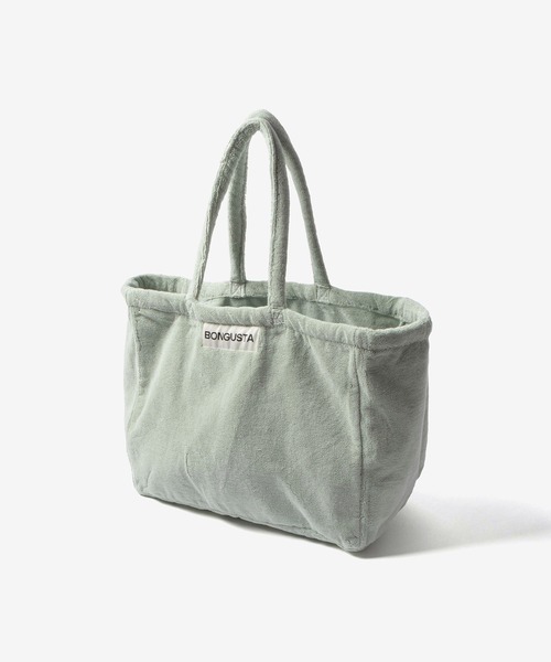 BONGUSTA（ボングスタ）の「BONGUSTA NARAM WEEKEND BAG ボングスタ パイル地トートバッグ（トートバッグ・レディース・ピンク系1/ブルー系1/オレンジ系/パープル系その他/ブラウン系1/ホワイト系1/ベージュ系1/グリーン系1/ミント・FREE）」の10枚目の写真