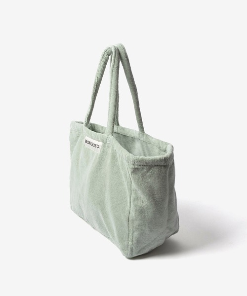 BONGUSTA（ボングスタ）の「BONGUSTA NARAM WEEKEND BAG ボングスタ パイル地トートバッグ（トートバッグ・レディース・ピンク系1/ブルー系1/オレンジ系/パープル系その他/ブラウン系1/ホワイト系1/ベージュ系1/グリーン系1/ミント・FREE）」の11枚目の写真