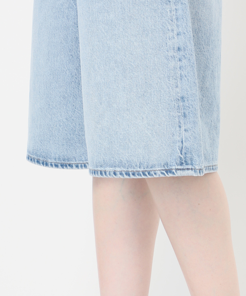 AGOLDE（エーゴールドイー）の「【AGOLDE / エーゴールドイー】BAGGY V-SHORT IN PREVAIL：デニム（デニムパンツ・レディース・サックスブルー・27cm/26cm）」の16枚目の写真