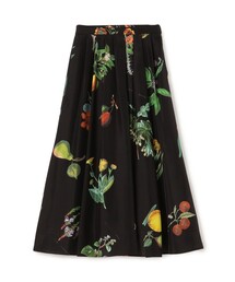 CABAN キャバン　花柄　ロングスカート CABaN シルク HARVEST ロングスカート | CABaN