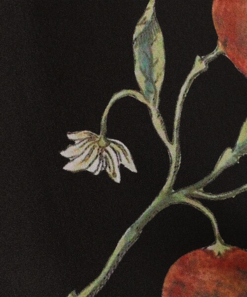 caban（キャバン）の「シルク Green Showerプリント フレアスカート（スカート・レディース・ホワイト系その他/ライトブルー/ブラウン系その他/イエロー系その他/ブラック系その他・XS/S）」の12枚目の写真