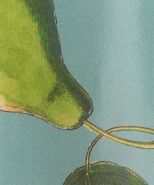 caban（キャバン）の「シルク Green Showerプリント フレアスカート（スカート・レディース・ホワイト系その他/ライトブルー/ブラウン系その他/イエロー系その他/ブラック系その他・XS/S）」の15枚目の写真