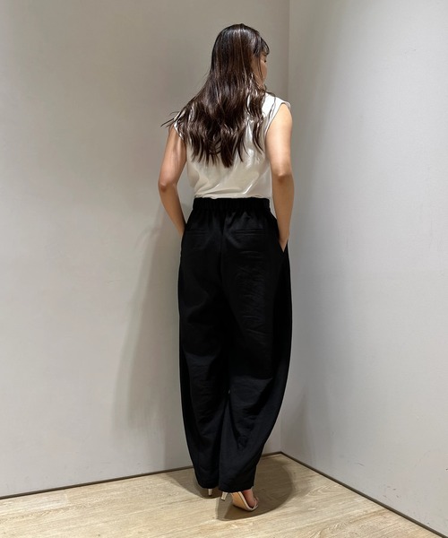 CADUNE（カデュネ）の「麻カーヴィーパンツ（その他パンツ・レディース・ホワイト/ブラウン/ブラック・34/36/38）」の15枚目の写真