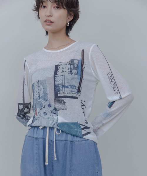 【◡̈♡y】エイミーロウ シャーリングスリーブシアーパーカー 黄 パーカー│1page｜通常価格とセール価格│Eimee Law & LHELBIE 公式