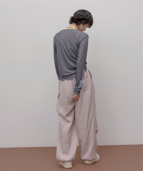 エイミーロウ　新作 アートフォトプリント シアートップス Eimee Law│Eimee Law