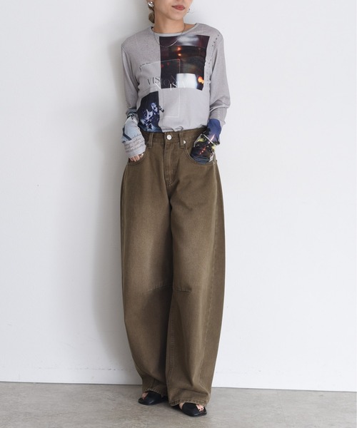 エイミーロウ　新作 アートフォトプリント シアートップス Eimee Law│Eimee Law