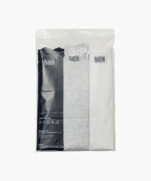 MARITHE + FRANCOIS GIRBAUD（マリテフランソワジルボー）の「3PACK SMALL REGULAR LOGO TEE（Tシャツ/カットソー）」