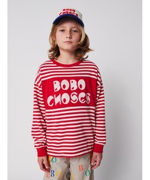 BOBO CHOSES | Bobo Choses stripes T-shirt(Tシャツ/カットソー)