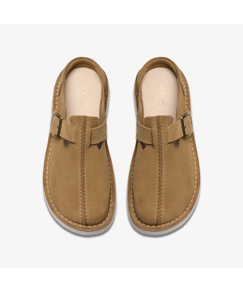 Clarks（クラークス）の「Solsbury Mule. / レディースソルスブリーミュール（ダークサンドスエード）（サンダル・レディース・ブラウン・UK3/UK3.5/UK4/UK4.5/UK5/UK5.5/UK6）」の6枚目の写真