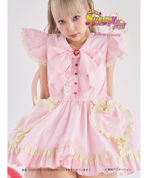 M〜L　ふたりはプリキュア　Max Heart　ルルン　ワンピース　なりきり M〜L ふたりはプリキュア Max Heart ルルン ワンピース なりきり