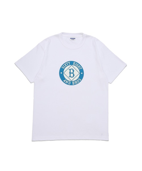 68&brothers(シックスティエイトアンドブラザーズ)の「68&BROTHERS シックスティーエイトアンドブラザーズ / "Brooklyn" S/S Heavy weight Tee(Tシャツ/カットソー・メンズ・サックスブルー/ヘザーグレー/ホワイト/アイボリー・LARGE/X-LARGE/XX-LARGE/MEDIUM)」の2枚目の写真
