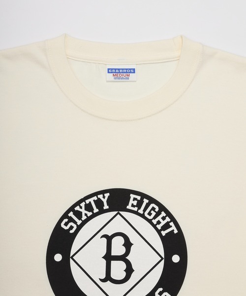 68&brothers(シックスティエイトアンドブラザーズ)の「68&BROTHERS シックスティーエイトアンドブラザーズ / "Brooklyn" S/S Heavy weight Tee(Tシャツ/カットソー・メンズ・サックスブルー/ヘザーグレー/ホワイト/アイボリー・LARGE/X-LARGE/XX-LARGE/MEDIUM)」の11枚目の写真