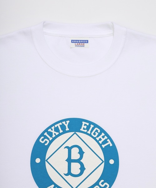 68&brothers(シックスティエイトアンドブラザーズ)の「68&BROTHERS シックスティーエイトアンドブラザーズ / "Brooklyn" S/S Heavy weight Tee(Tシャツ/カットソー・メンズ・サックスブルー/ヘザーグレー/ホワイト/アイボリー・LARGE/X-LARGE/XX-LARGE/MEDIUM)」の13枚目の写真