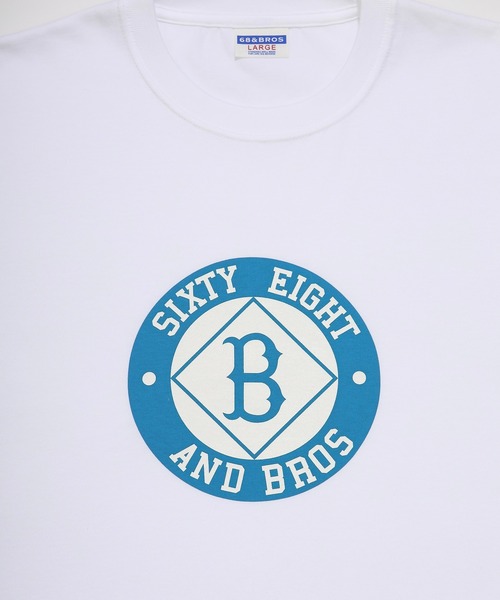 68&brothers(シックスティエイトアンドブラザーズ)の「68&BROTHERS シックスティーエイトアンドブラザーズ / "Brooklyn" S/S Heavy weight Tee(Tシャツ/カットソー・メンズ・サックスブルー/ヘザーグレー/ホワイト/アイボリー・LARGE/X-LARGE/XX-LARGE/MEDIUM)」の14枚目の写真