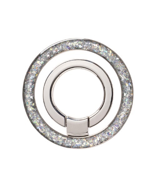 Hamee（ハミィ）の「PHONEAR チェジャリング MagSafe対応 スマホリング（スマホグッズ・レディース・ラベンダー/ゴールド系その他6/Silver/ブルーグラス/ローズ/レモンイエロー/シルバー系その他5/シルバー系その他3/ゴールド系その他3/ブルー系その他2/ゴールド系その他7/シルバー系その他6/ゴールド系その他5/その他3/その他2/その他1/ピンク系その他5/ピンク系その他3/シャンパン/ピンク系その他2・FREE）」の11枚目の写真