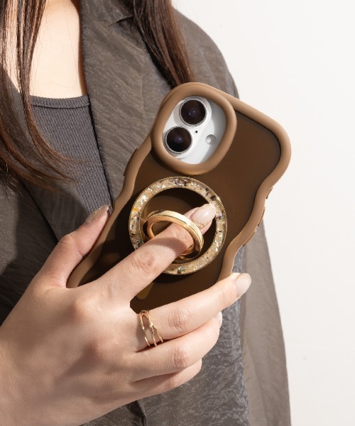 Hamee（ハミィ）の「PHONEAR チェジャリング MagSafe対応 スマホリング（スマホグッズ・レディース・ラベンダー/ゴールド系その他6/Silver/ブルーグラス/ローズ/レモンイエロー/シルバー系その他5/シルバー系その他3/ゴールド系その他3/ブルー系その他2/ゴールド系その他7/シルバー系その他6/ゴールド系その他5/その他3/その他2/その他1/ピンク系その他5/ピンク系その他3/シャンパン/ピンク系その他2・FREE）」の16枚目の写真