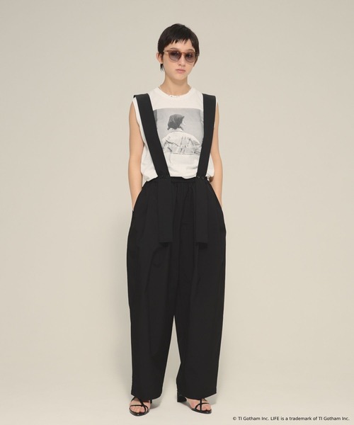 eL（エル）の「【eL】LIFE PICTURE COLLECTION Tshirts NS/575730（Tシャツ/カットソー・レディース・ホワイト/ブラック・FREE）」の3枚目の写真