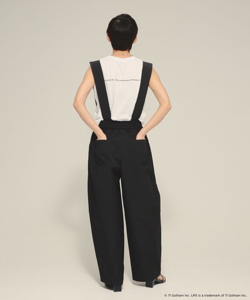 eL（エル）の「【eL】LIFE PICTURE COLLECTION Tshirts NS/575730（Tシャツ/カットソー・レディース・ホワイト/ブラック・FREE）」の6枚目の写真