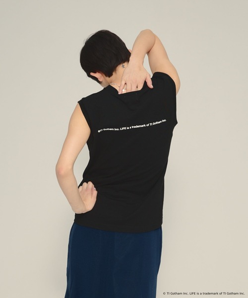 eL（エル）の「【eL】LIFE PICTURE COLLECTION Tshirts NS/575730（Tシャツ/カットソー・レディース・ホワイト/ブラック・FREE）」の18枚目の写真