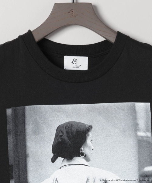 eL（エル）の「【eL】LIFE PICTURE COLLECTION Tshirts NS/575730（Tシャツ/カットソー・レディース・ホワイト/ブラック・FREE）」の20枚目の写真