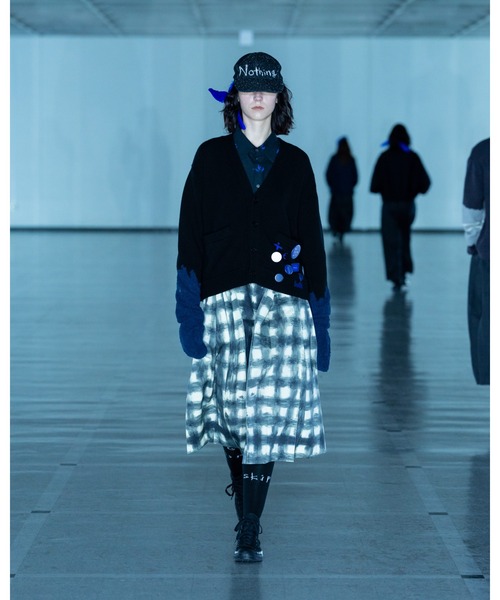 SHINYAKOZUKA（シンヤコヅカ）の「THOUGHTS KNITTED CAP WITH KIJIMA